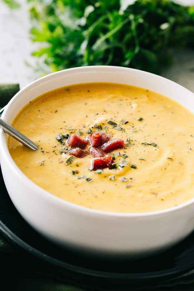 Cauliflower Keto Soup
 Cauliflower Cheese Soup Recipe