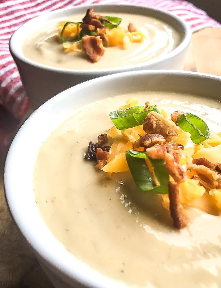 Cauliflower Keto Soup
 Instant Pot Keto Cauliflower Soup