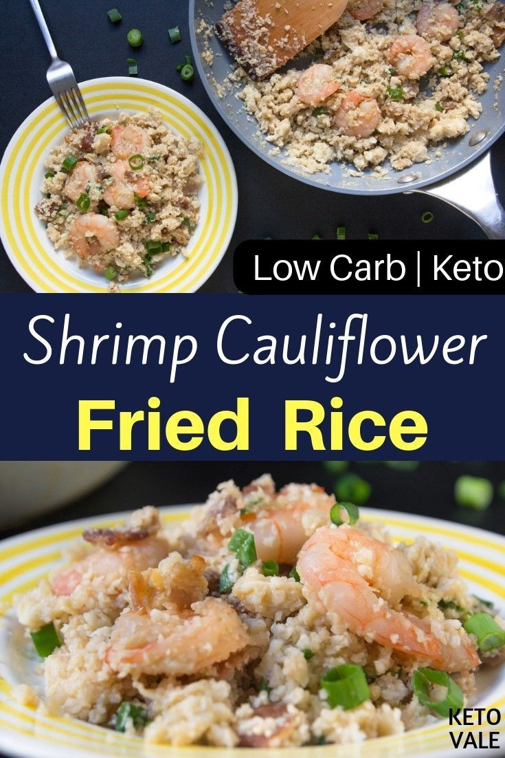 Cauliflower Rice And Shrimp Keto
 Keto Shrimp Cauliflower Fried Rice Recipe