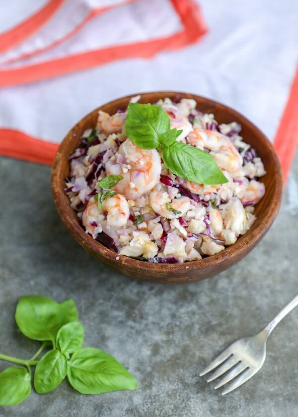 Cauliflower Rice And Shrimp Keto
 Keto Shrimp & Cauliflower Rice Salad