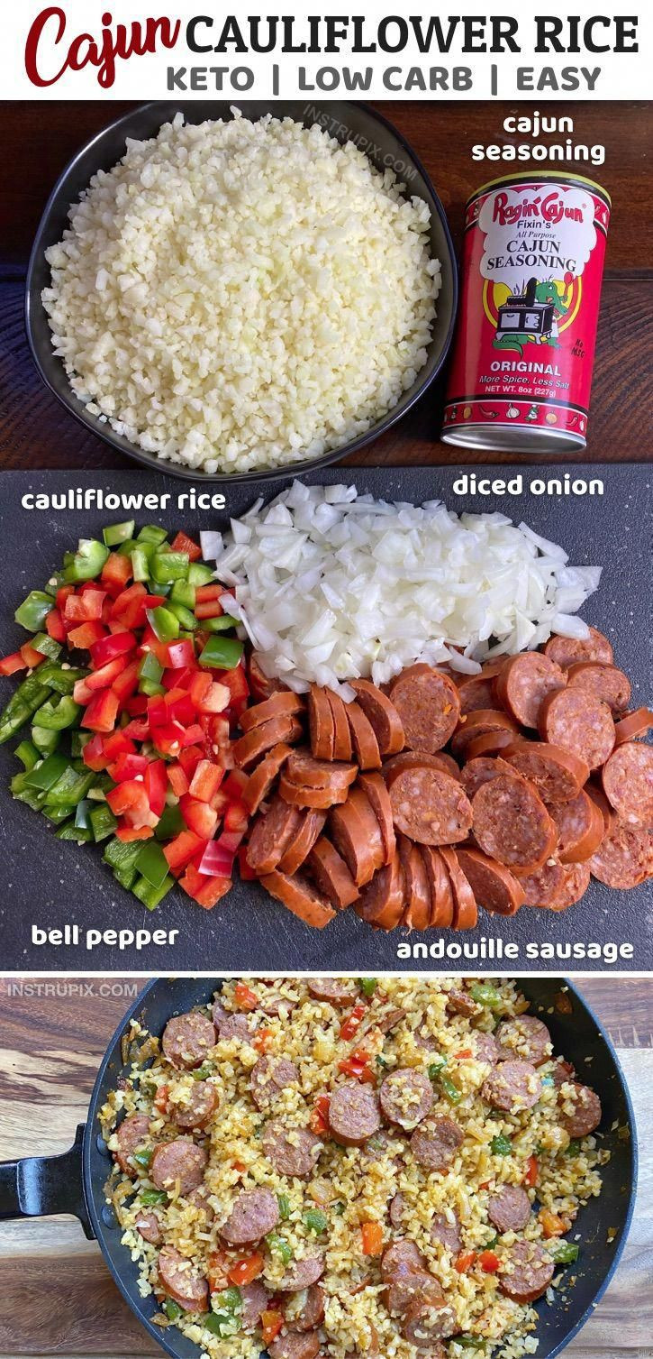 Cauliflower Rice Recipes Healthy Keto Easy Cauliflower Rice Recipe Looking for easy healthy