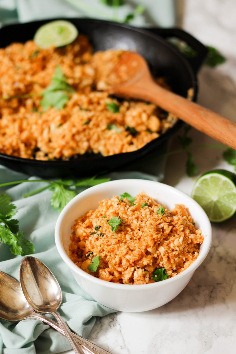 Cauliflower Rice Recipes Mexican Keto
 Cauliflower Mexican Rice Paleo Vegan Keto Whole30