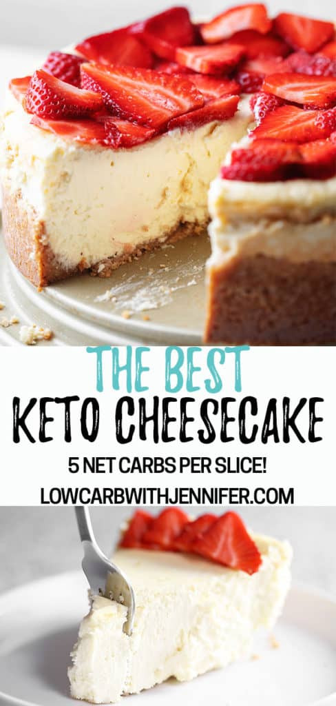 Cheesecake Keto Videos
 The Best Keto Cheesecake • Low Carb with Jennifer
