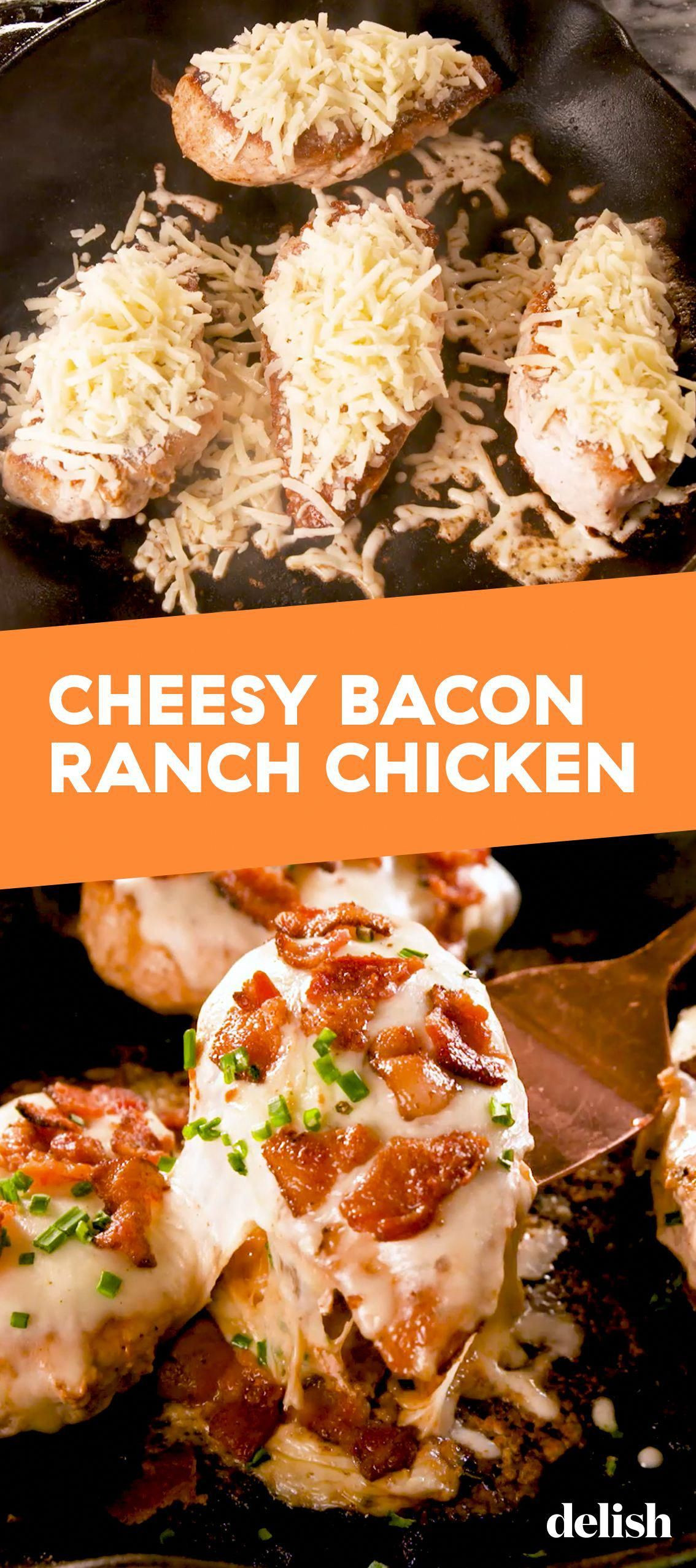Cheesy Bacon Ranch Chicken Keto
 Cheesy Bacon Ranch Chicken Is The Perfect Keto Dinner