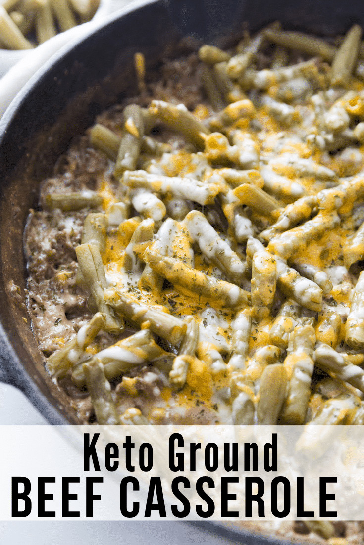 Cheesy Ground Beef Keto
 Keto Ground Beef Casserole Perfect fort Dish