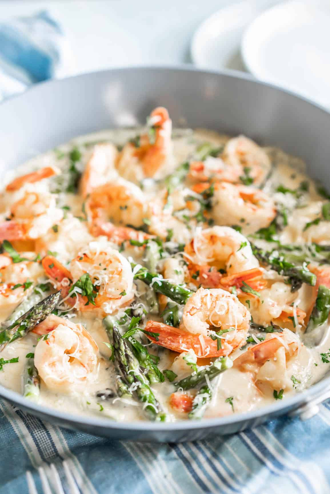 Chicken And Shrimp Keto
 Keto Creamy Asparagus and Shrimp Alfredo Gluten Free