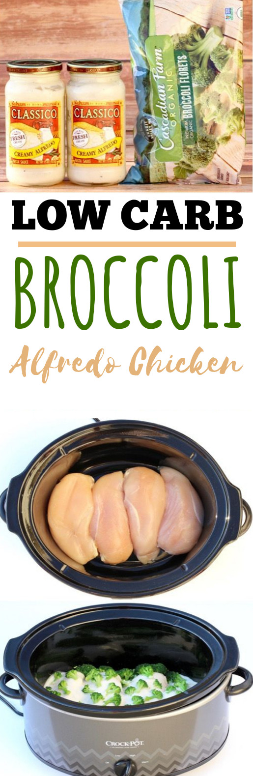 Chicken Broccoli Alfredo Crockpot Keto
 Easy Crockpot Broccoli Alfredo Chicken lowcarb keto
