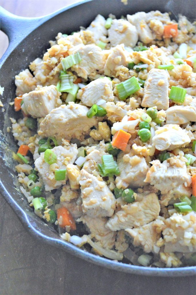 Chicken Cauliflower Keto
 Keto Cauliflower Chicken Fried Rice Easy 30 Minute Recipe