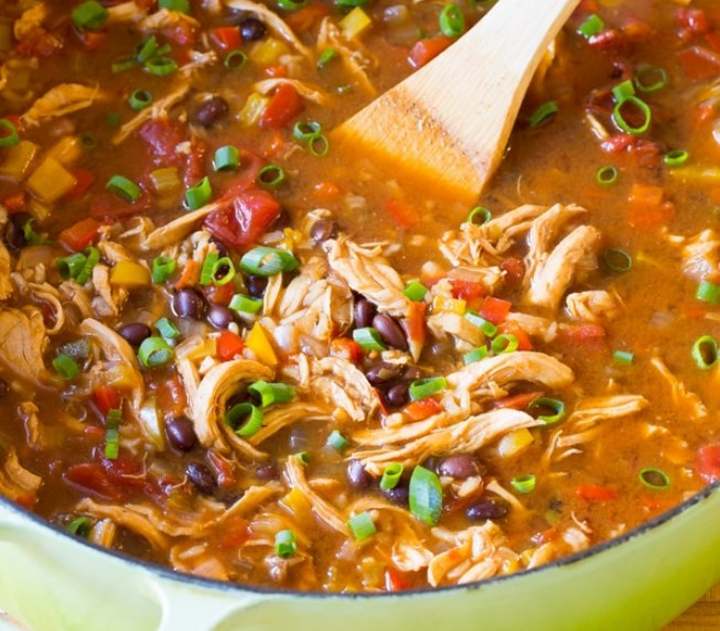 Chicken Fajitas Crockpot Keto
 Crock Pot Chicken Fajita Soup healthy keto