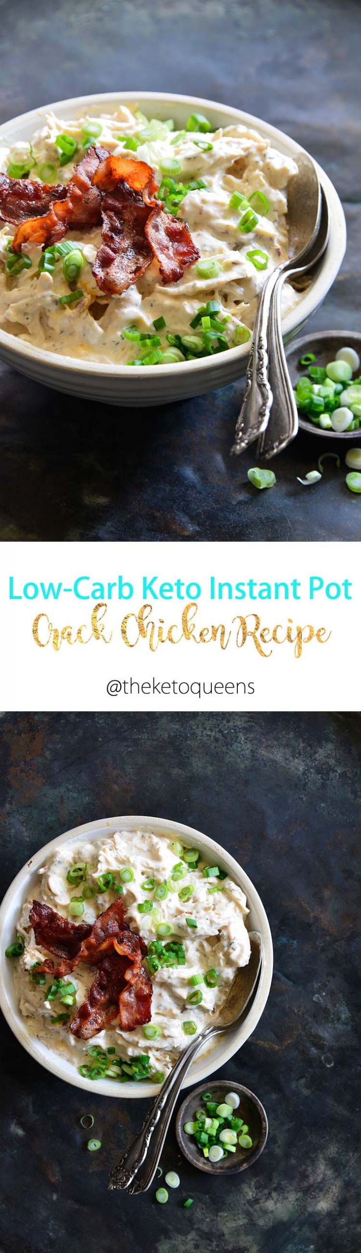Chicken Keto Instant Pot Recipes
 Easy Keto Low Carb Instant Pot Crack Chicken Recipe