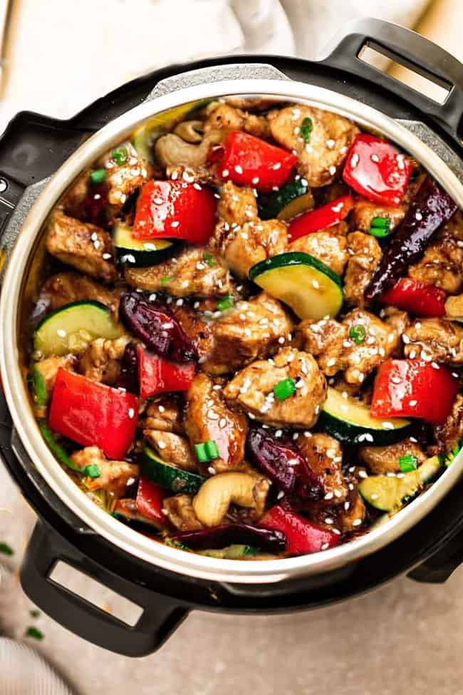 Chicken Keto Instant Pot Recipes
 Instant Pot Kung Pao Chicken Low Carb Keto Paleo