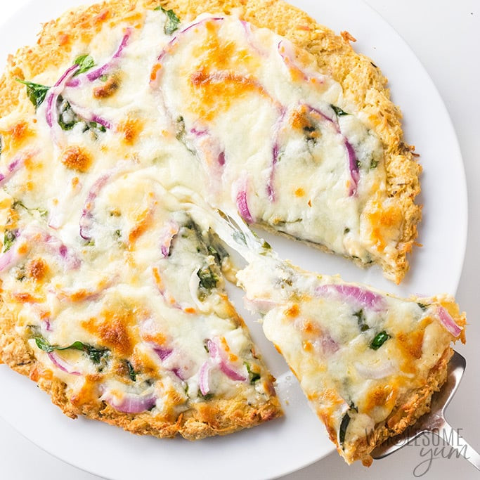 Chicken Keto Pizza Crust
 Low Carb Keto Chicken Crust Pizza Recipe