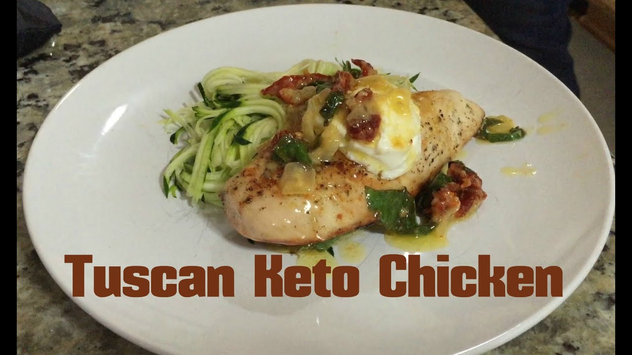 Chicken Keto Recipes Ketogenic Diet
 Tuscan Keto Chicken Low Carb Ketogenic Diet