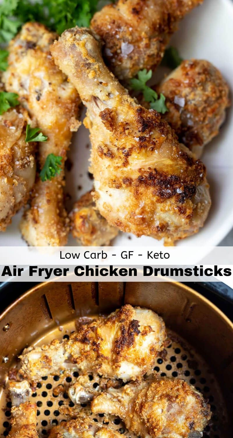 Chicken Legs In Air Fryer Keto
 This Keto Air Fryer Chicken Drumsticks Recipe makes a