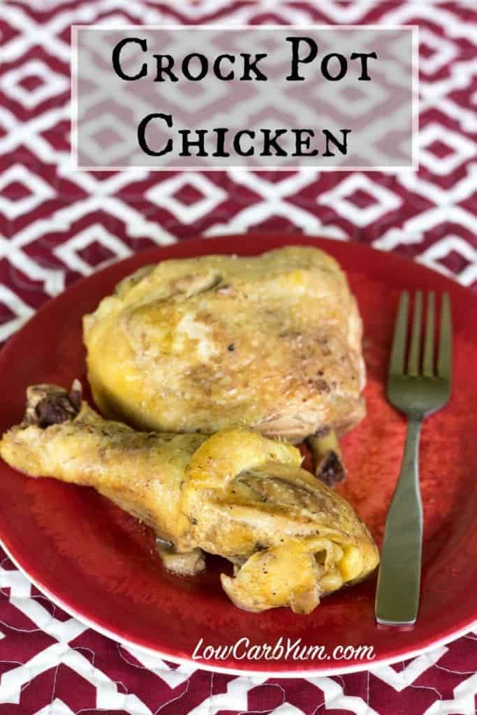 Chicken Legs In The Crock Pot Keto
 Crock Pot Chicken Thighs and Drumsticks