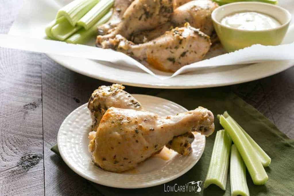 Chicken Legs In The Crock Pot Keto
 Keto Slow Cooker Buffalo Chicken