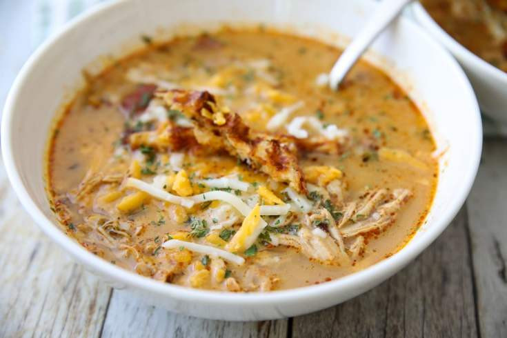 Chicken Taco Soup Crock Pot Keto
 Best Keto Chicken Taco Soup Recipe Instant Pot or Crock