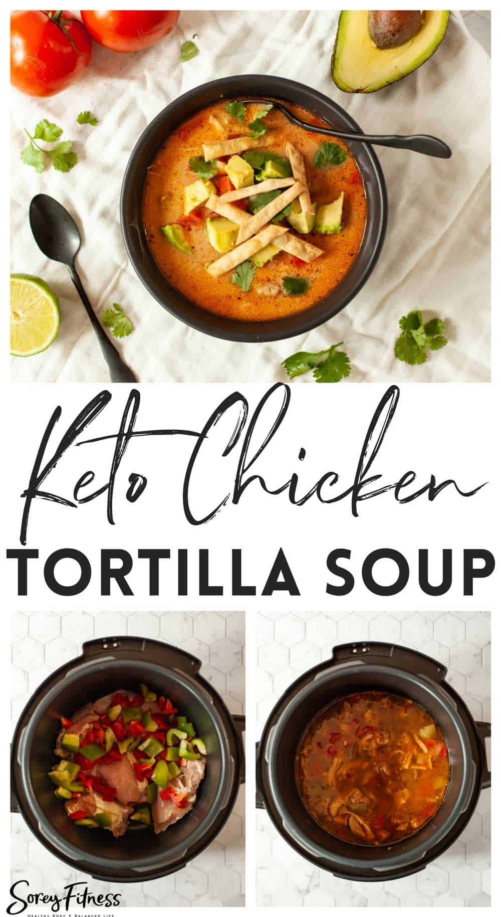 Chicken Tortilla Soup Instapot Keto
 Quick & Easy Keto Chicken Tortilla Soup Instant Pot