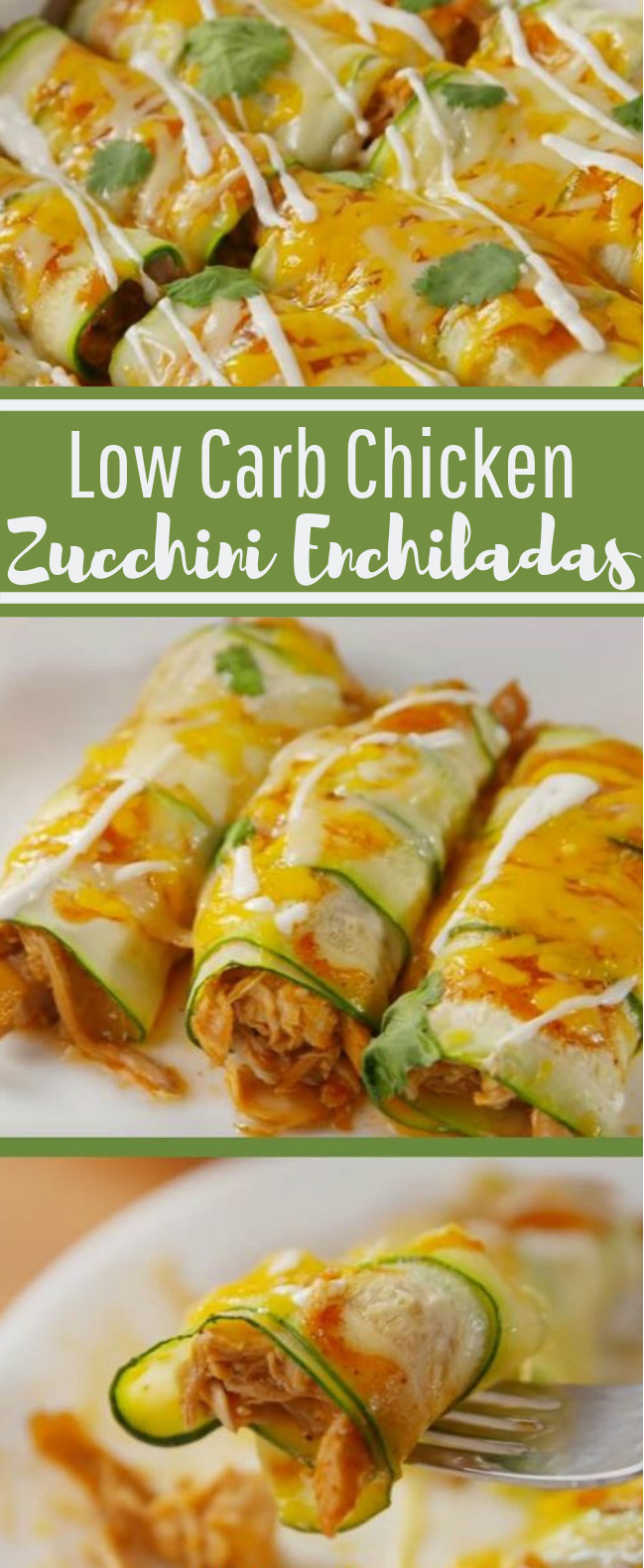 Chicken Zucchini Keto
 Chicken Zucchini Enchiladas lowcarb keto