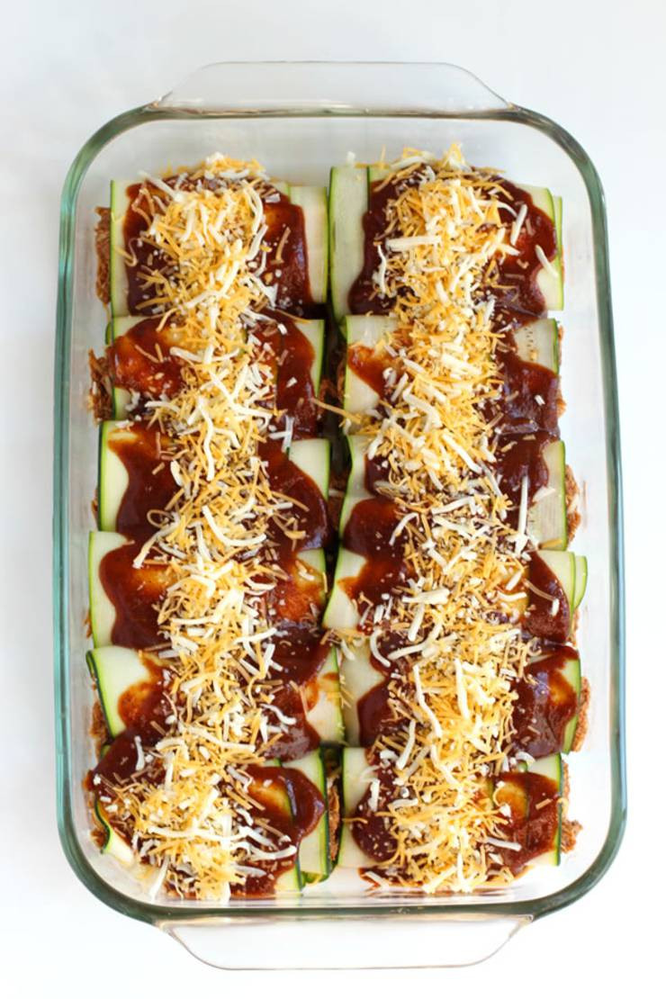 Chicken Zucchini Keto
 Keto Zucchini Chicken Enchiladas – BEST Low Carb Recipe