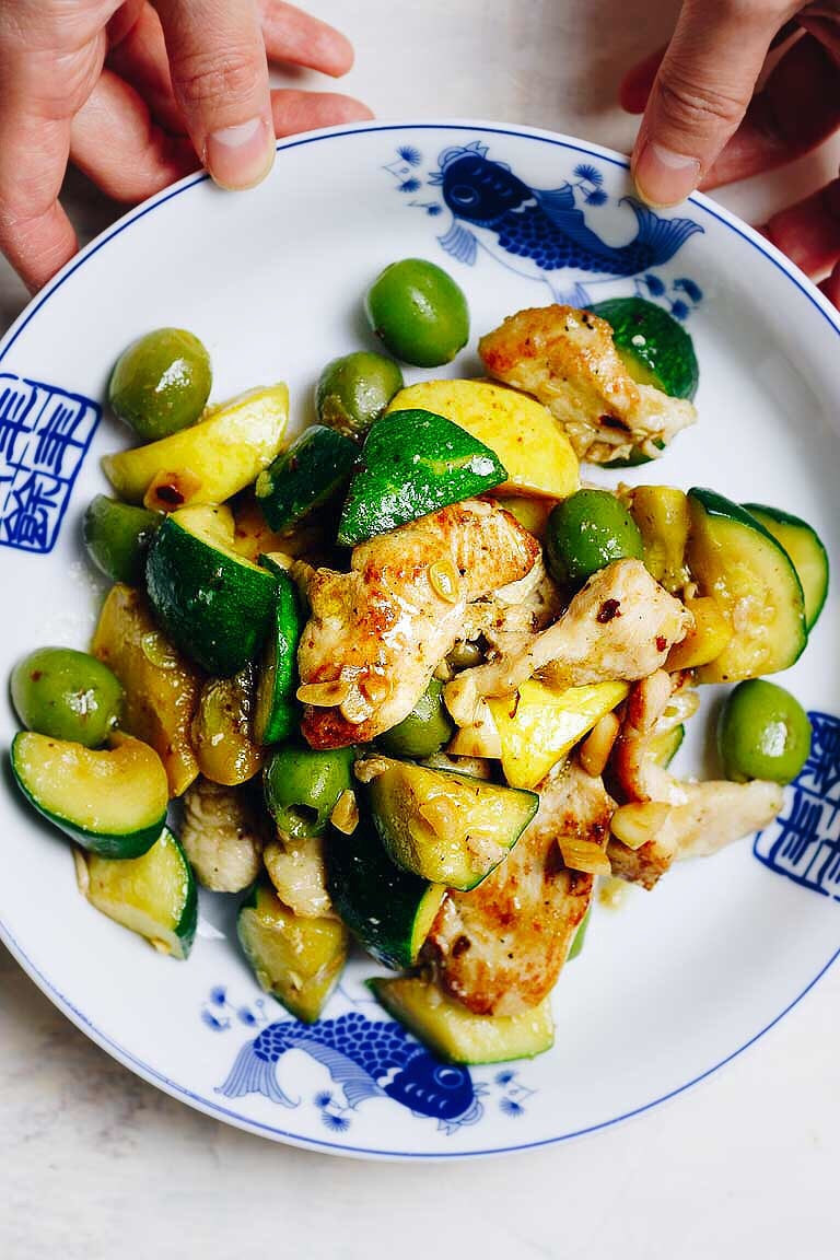 Chicken Zucchini Keto
 Chicken Zucchini Stir Fry Paleo Whole30 Keto