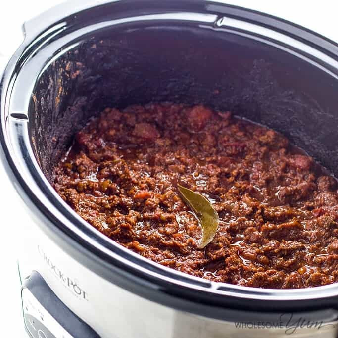 Chili Recipe Crockpot Keto
 Keto Low Carb Chili Recipe Crock Pot or Instant Pot Paleo