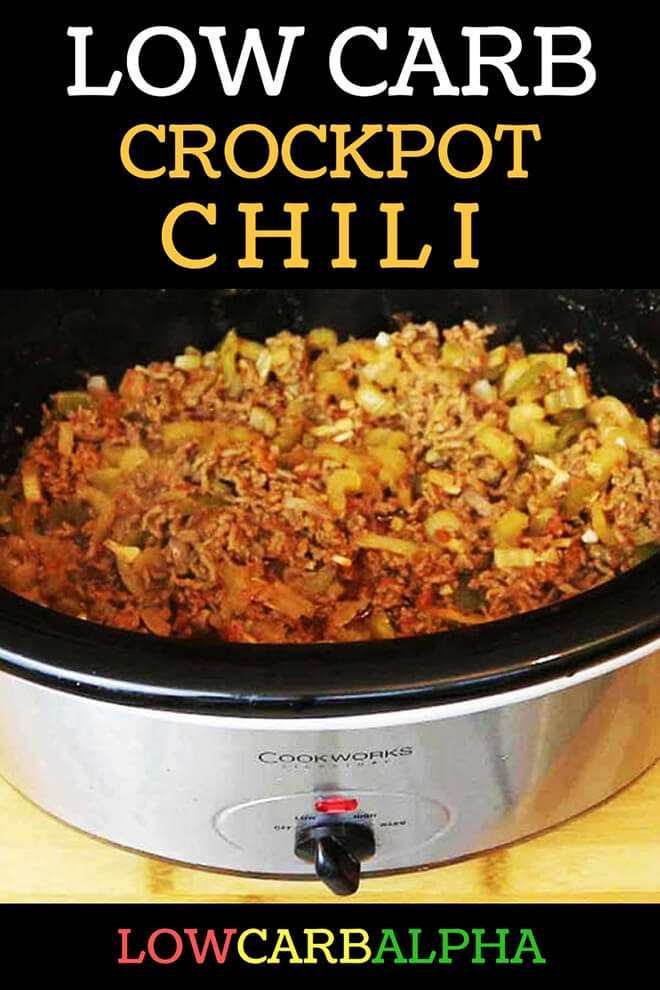 Chili Recipe Crockpot Keto
 Low Carb Crockpot Chili Ketogenic Diet Recipes