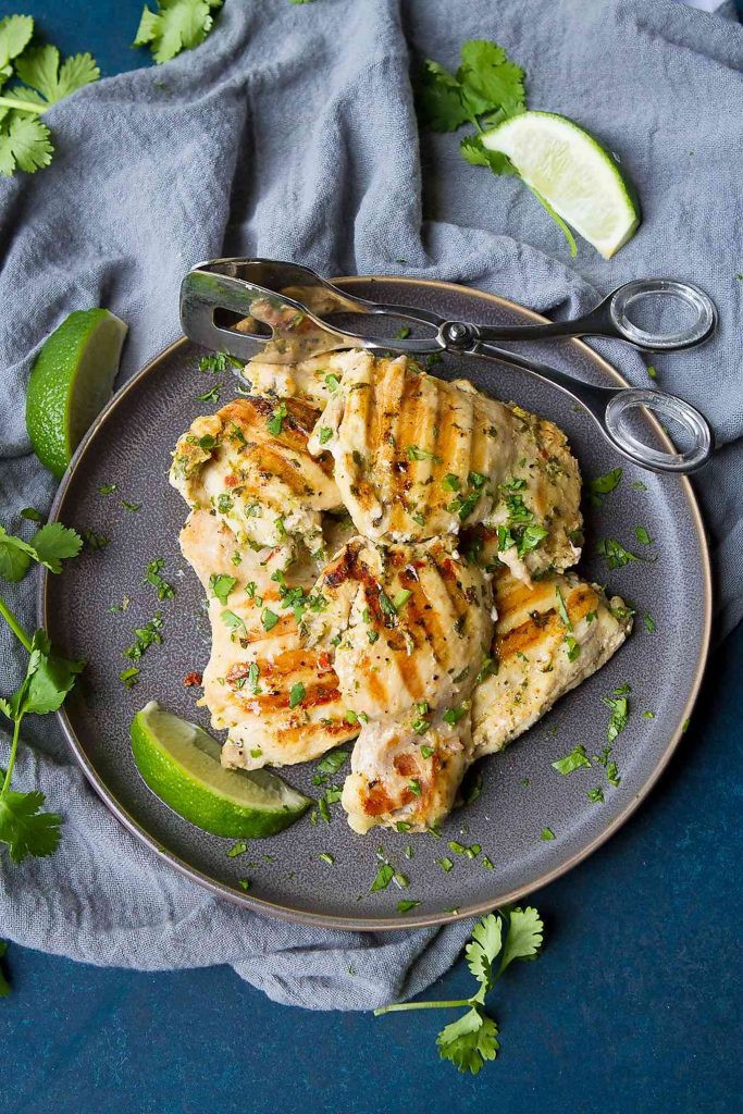 Cilantro Lime Chicken Keto
 Grilled Cilantro Lime Chicken Keto Dinner Recipe