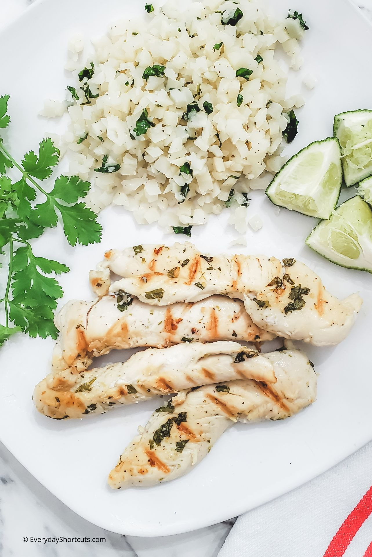 Cilantro Lime Chicken Keto
 Keto Cilantro Lime Chicken with Cilantro Lime Cauliflower