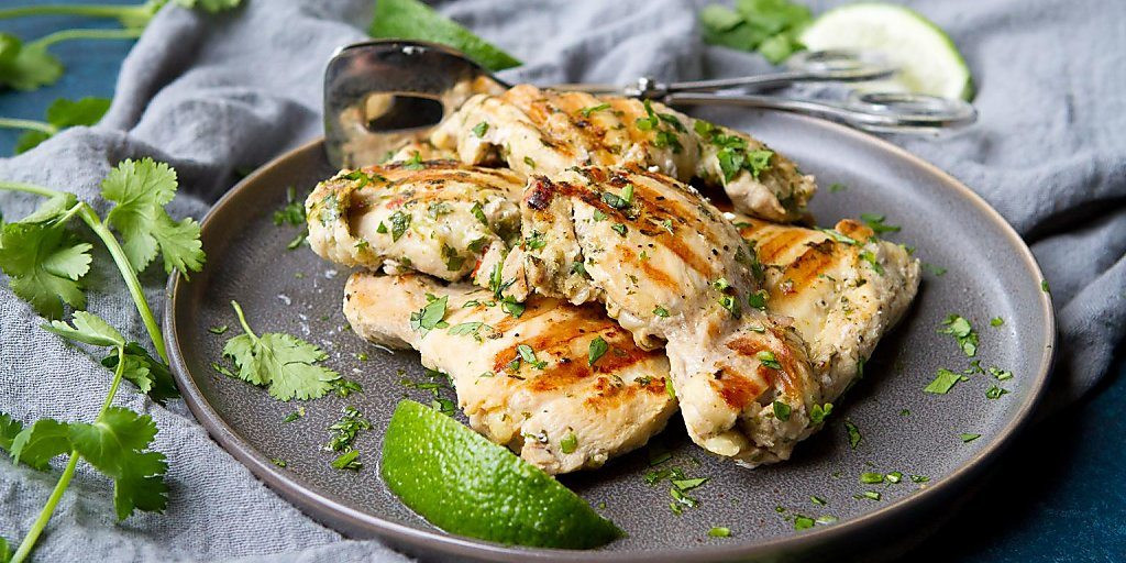 Cilantro Lime Chicken Keto
 Grilled Cilantro Lime Chicken Keto Dinner Recipe