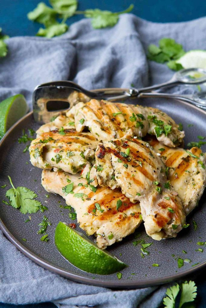 Cilantro Lime Chicken Keto
 Grilled Cilantro Lime Chicken Keto Dinner Recipe