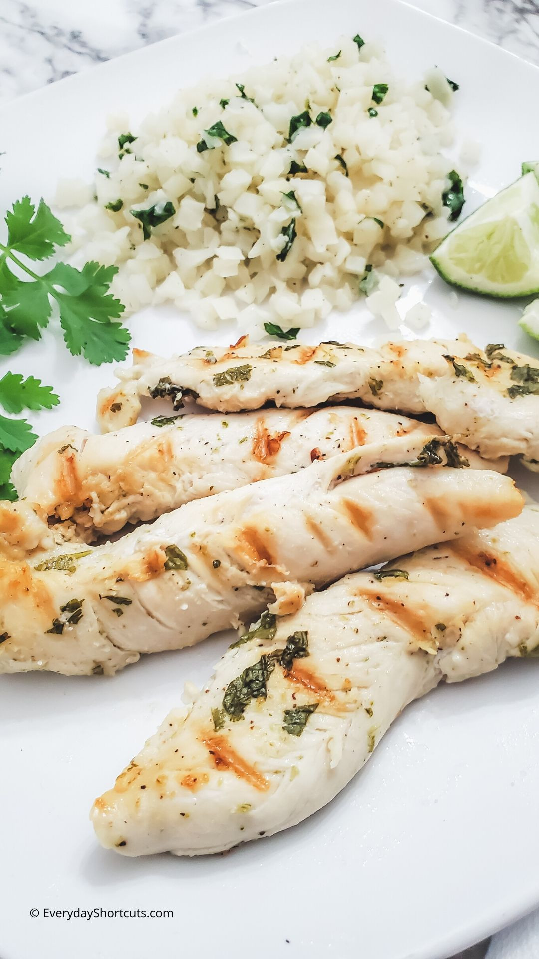 Cilantro Lime Chicken Keto
 Keto Cilantro Lime Chicken with Cilantro Lime Cauliflower