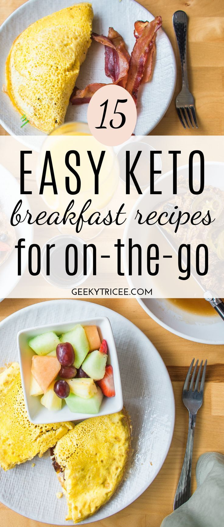 Clean Keto Breakfast On The Go
 15 keto breakfast recipes for those on the go mornings