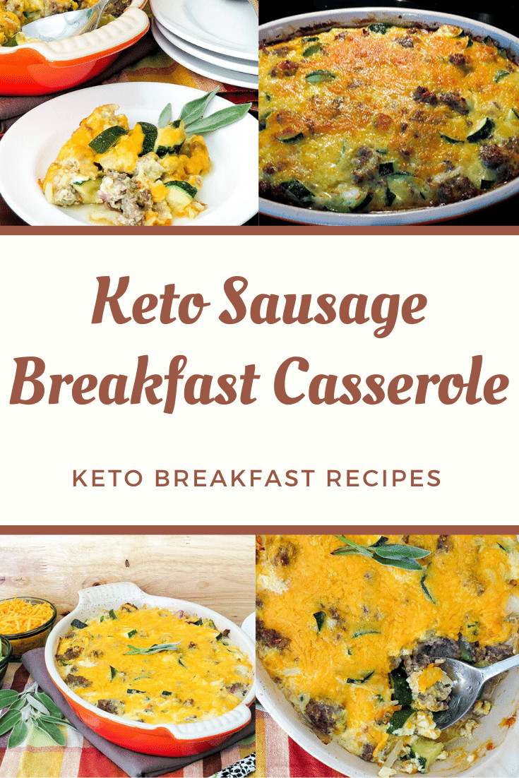 Clean Keto Casserole Recipes
 Keto Sausage Breakfast Casserole