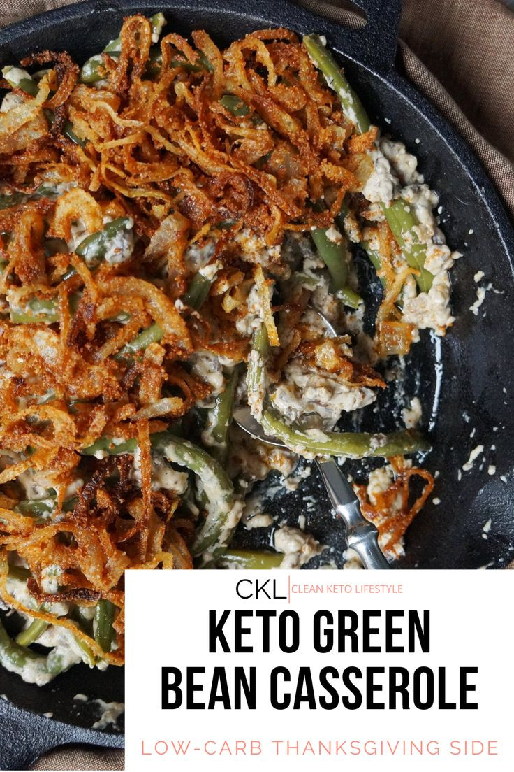 Clean Keto Casserole Recipes
 Keto Green Bean Casserole Side