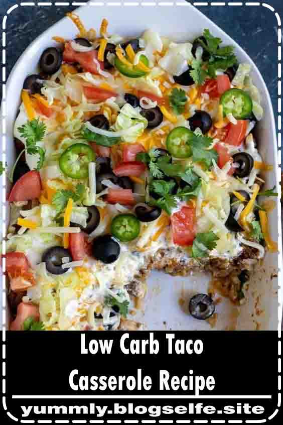 Clean Keto Casserole Recipes
 Low Carb Taco Casserole Recipe Yummly Blog Selfe