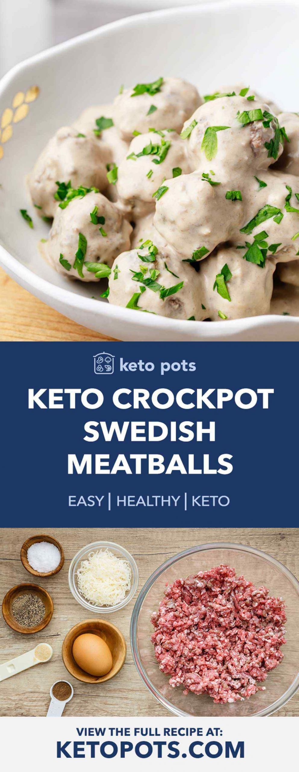 Clean Keto Crockpot Recipes
 Easy Crockpot Keto Swedish Meatballs Cozy and forting