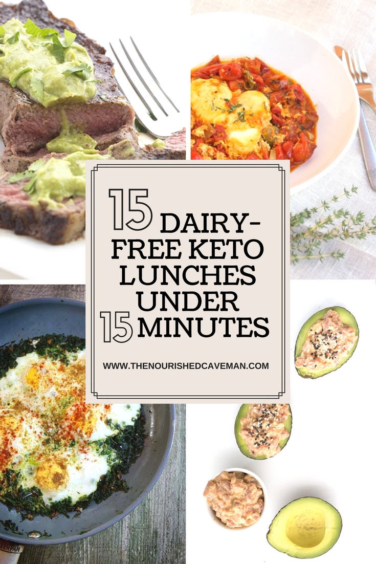 Clean Keto Dairy Free
 15 Dairy Free Keto Lunches Under 15 Minutes The