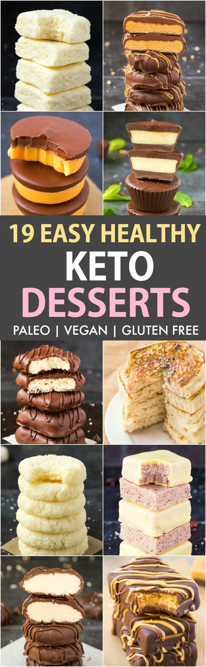 Clean Keto Dessert Recipes
 19 Easy Keto Desserts Recipes which are actually healthy