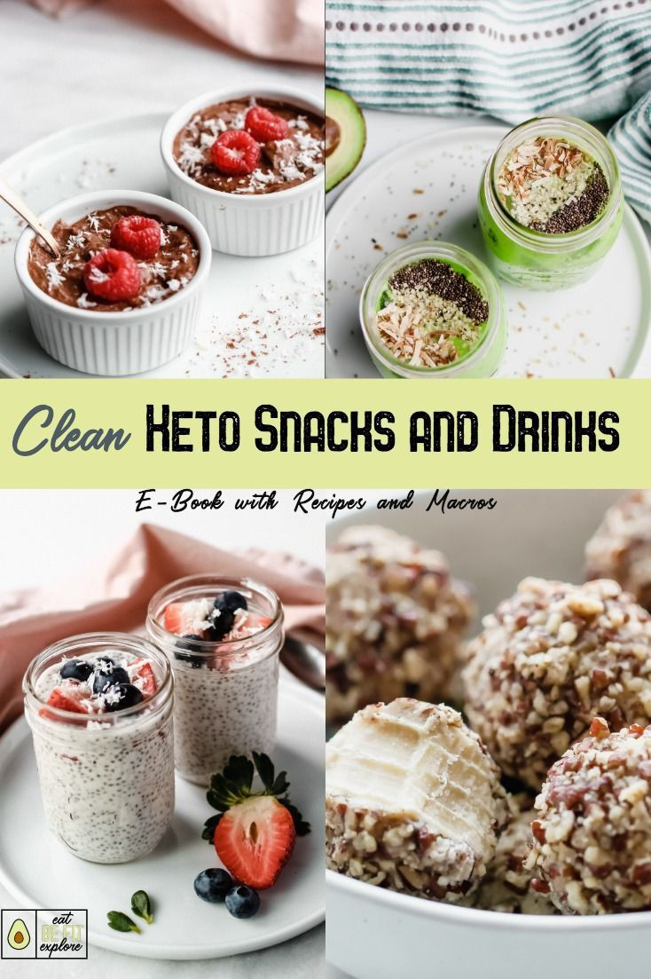 Clean Keto Desserts
 Clean Keto Snacks With images