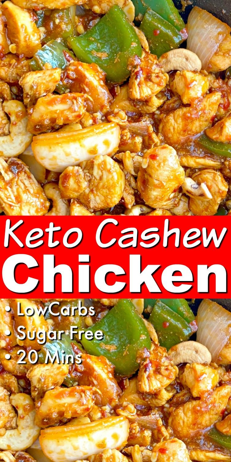 Clean Keto Dinner Recipes Easy
 Easy keto cashew chicken Recipe in 2020
