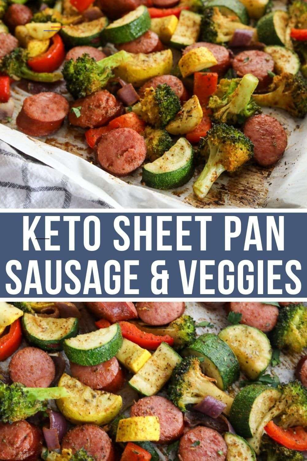 Clean Keto Dinner Recipes Easy
 Keto Sheet Pan Sausage & Veggies Quick & Low Carb in
