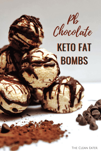 Clean Keto Fat Bombs
 PB Chocolate Keto Fat Bombs The Clean Eater