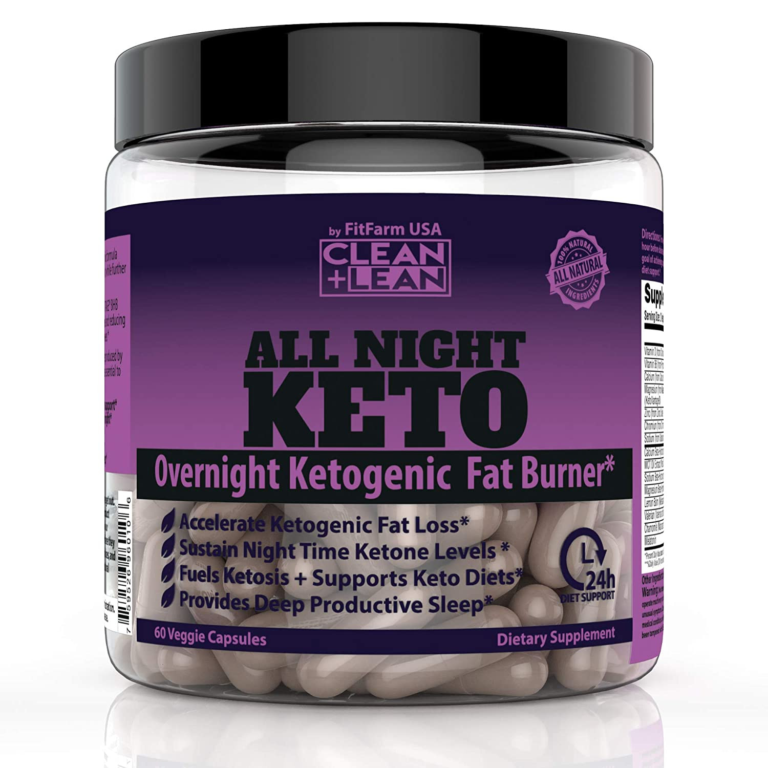 Clean Keto Fats
 CLEAN LEAN ALL NIGHT KETO First Ever Overnight Ketogenic