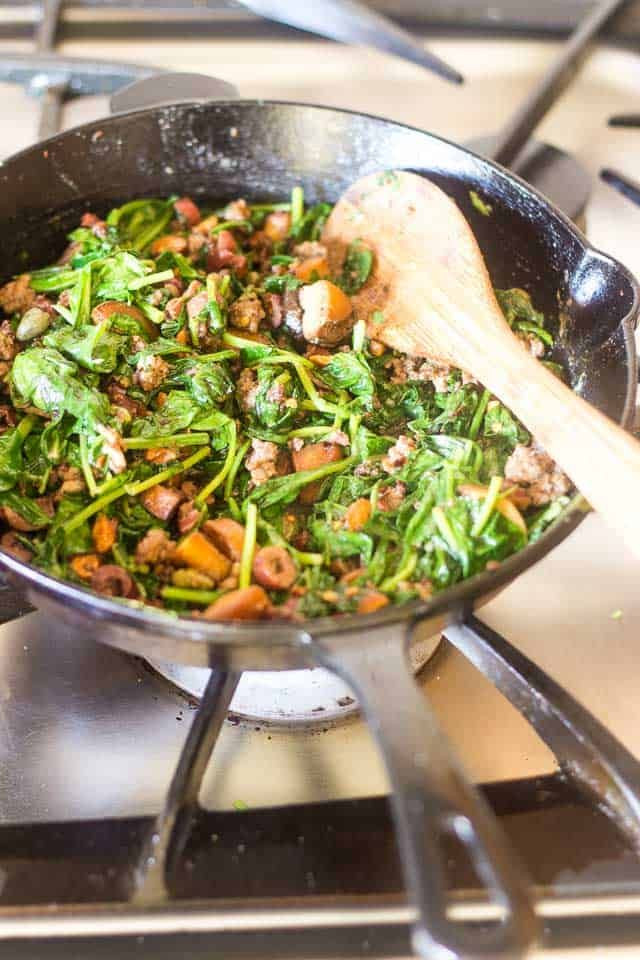 Clean Keto Ground Beef Recipes
 Keto Ground Beef and Spinach Skillet Recipe