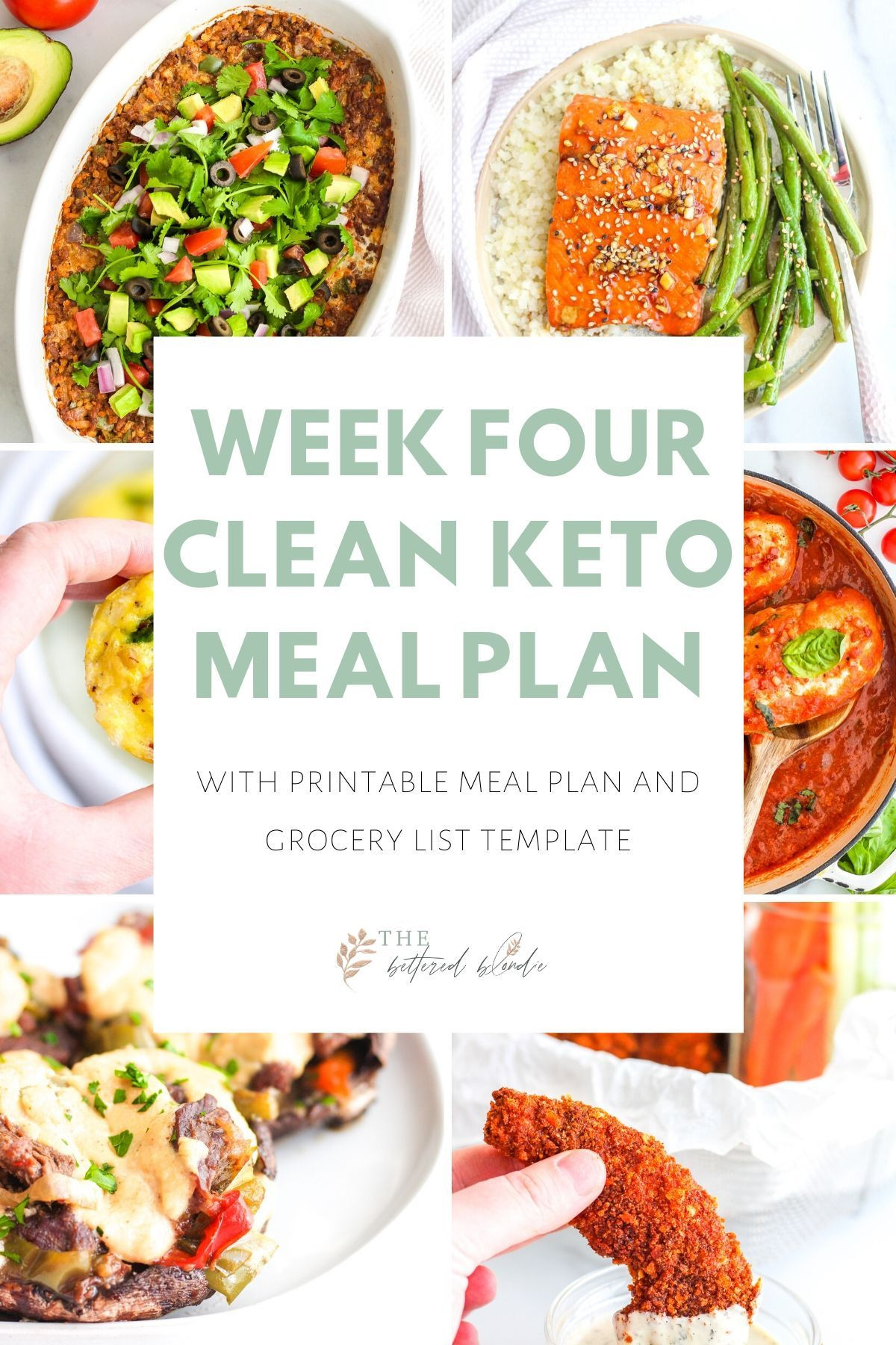 Clean Keto Meal Plan Recipes
 Week Four Clean Keto Meal Plan