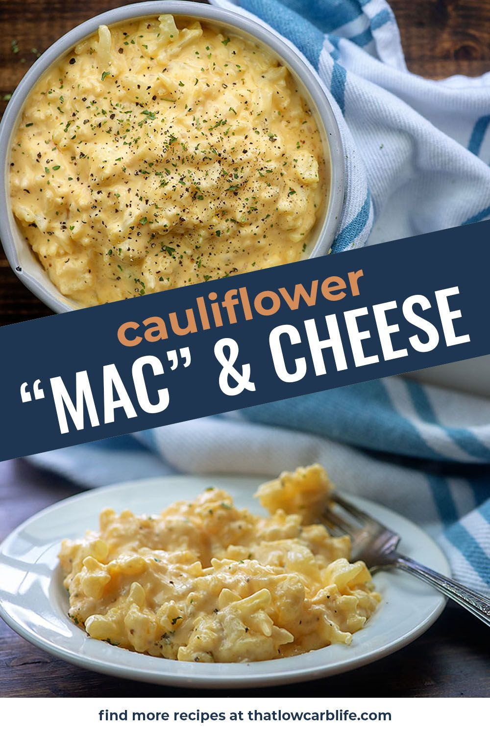 Clean Keto Sides
 Cauliflower Mac and Cheese Recipe in 2020