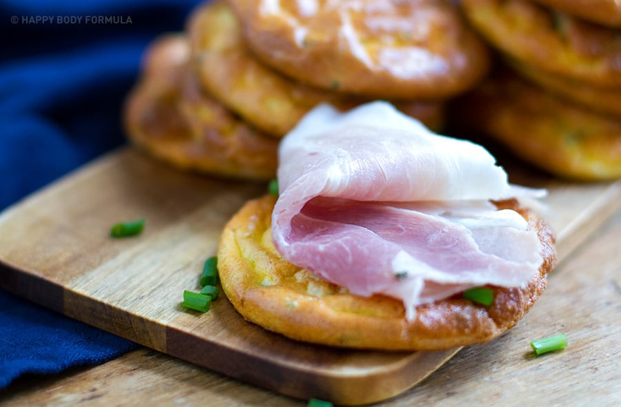 Cloud Bread Recipe Variations
 Low Carb Cloud Bread with Chives & Pepper Happy Body Formula