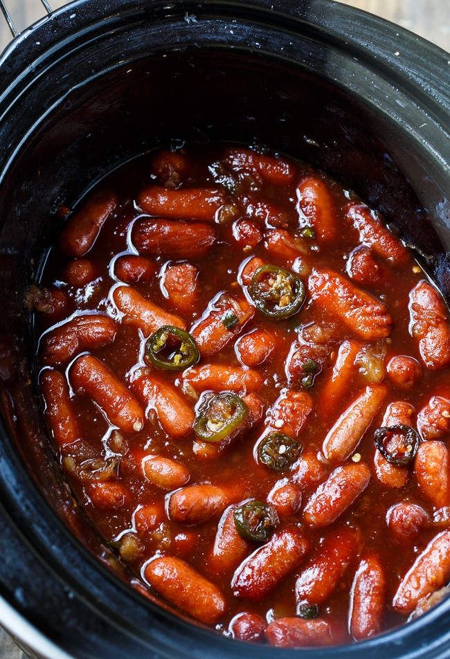 Cocktail Weenies Crockpot Keto
 Crock Pot Little Smokies Spicy Southern Kitchen