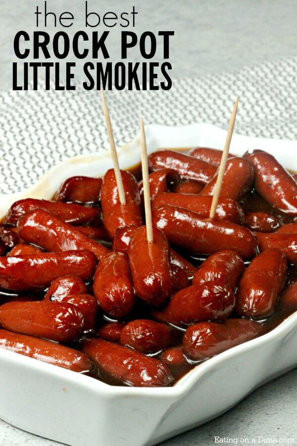 Cocktail Weenies Crockpot Keto
 Crockpot bbq little smokies ly 3 simple ingre nts